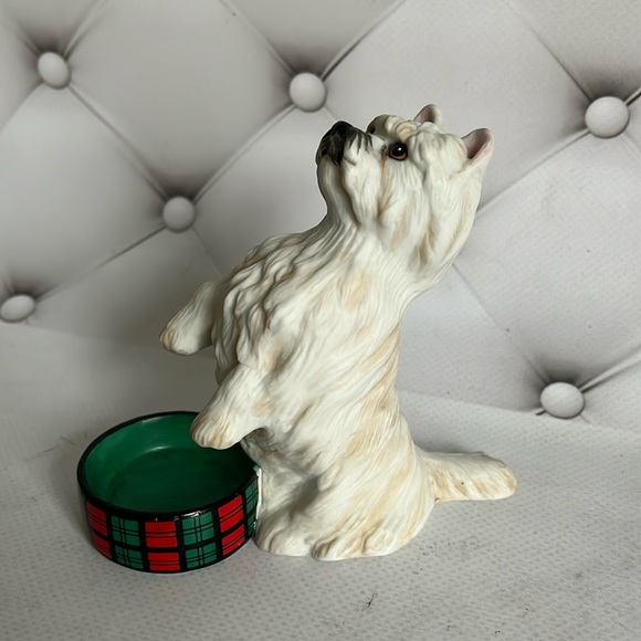Franklin Mint Figurine West Highland White Terrier 1987 - Picture 1 of 5